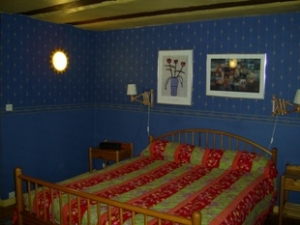 chambre bleue